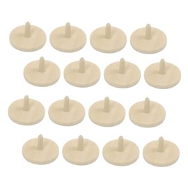 Outanaya 20pcs Wooden Golf Ball Markers Custom Golf Tee Markers Alignment Positioning Tools