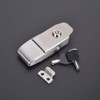 Jadeshay Stainless Steel Cabinet Toggle Latch Lock, Secure Clasp Buckle