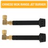 Mgoodoo 2PCS Chinese Wok Range Jet Burner Replacement Jet Burner