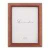 Lawrence Frames Estero Collection, Chestnut Wood Picture Frame, 5x7