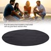 BBQ Mat Round 2 Layers Silicone Coated Fiberglass Cloth Fireproof