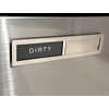 Clean dirty magnet for dishwasher, Kubik Letters Premium Stainless Steel