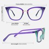 Zeelool Reader Blue Light Blocking Reading Glasses for Women Cat