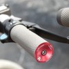 sourcing map Bar End Plugs Aluminum Handlebar End Caps Bike