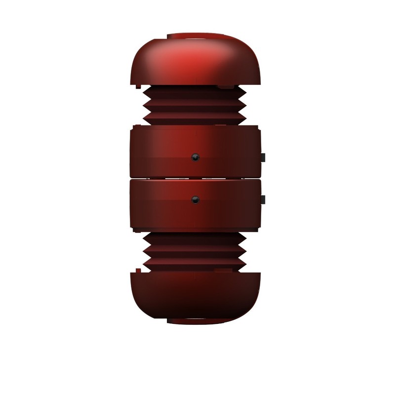 X-Mini MAX XAM15-R Portable Capsule Speaker System, Stereo, Red