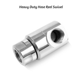 ½ inch FXF Heavy Duty Hose Reel Swivel with Grease Zerk for Home and Industrial Steel Hose Reel Replace 5024-Ni-AL 9SS8FP50XFP50-Ni-AL