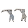 2pcs Flat Bed Sewing Machine Zipper Foot Professional Rust Prevention