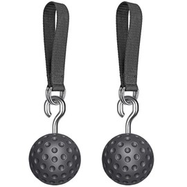 SELEWARE Non-Slip Pull Up Power Balls, Rock Climbing Grips for Strength Training, Forearm and Hand Exerciser for Chin Up Bar, Kettlebell, Barbell, Resistance Band Handles, Home Gym Workout Equipment