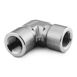 SS-4-E | Swagelok Female 90 Degree Elbow, 1/4" Female : NPT x 1/4" Female : NPT, 316 Stainless