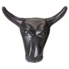 Tough-1 Plastic Mini Steer Head - Black