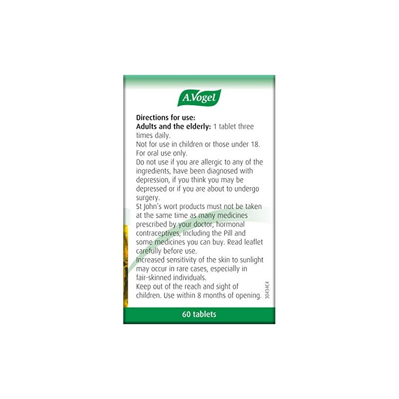 A.Vogel Hyperiforce St John's Wort Tablets | Relieves Symptoms of