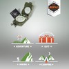 AOFAR AF-4074 Compass with Inclinometer High Precision Military Portable Compass