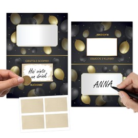 Original Birthday Place Cards - 20 Elegant Place Cards for Events - Place Cards for Celebrations - Original Place Cards