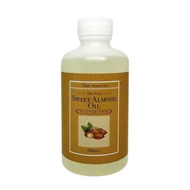 Natural Additive-Free Domestic Purified Sweet Almond Oil, 6.8 fl oz (200 ml)