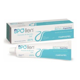 Gel Peróxido de Benzoílo al 2.5% BPOllen para piel grasa de 60g
