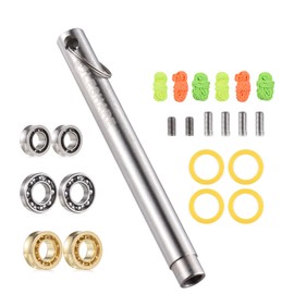 Yoyo Replacement Bearing Pack 4pcs 10 Ball Unresponsive Yoyo Bearings 2pcs 8 Ball Responsive Yoyo Bearings with Axles Yoyo Strings and Bearing Remover Tool