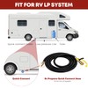 GasXpert 7 Feet Quick Connect Propane Hose for RV to