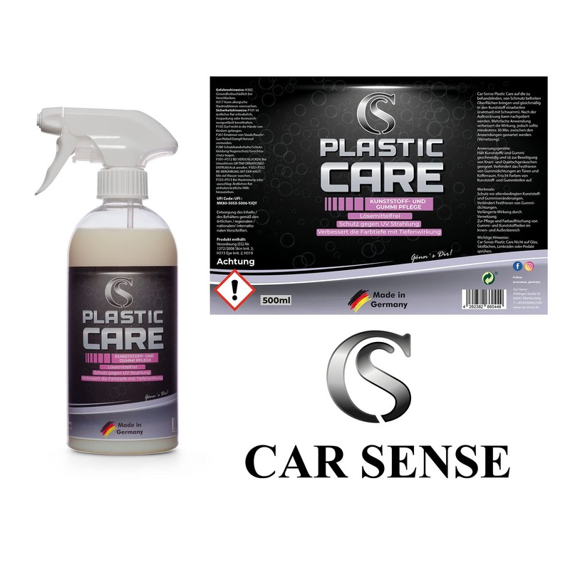 Car Sense Plastic Care Plastic Care and Colour Refresher for
