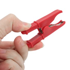Insulated Crocodile Clip Charger Clamp 30A Electrical Test Clamp Wire Clip Alligator Clips Alligator Clips Pack of 10