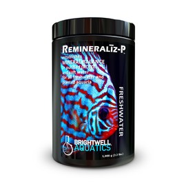 Brightwell Aquatics Remineraliz P - Reconstitutes Reverse Osmosis, Deionized, or Distilled Water for Freshwater Aquarium Use 1000-g