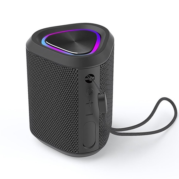 POSKOU Portable Bluetooth Speakers Enhanced Bass IPX5 Waterproof Outdoor Speaker