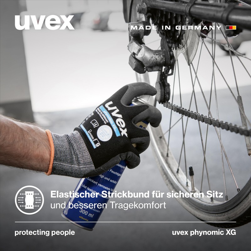 Uvex phynomic XG 5 Pairs - Premium Grip Gloves for