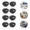 OSALADI 12pcs Round Cable Organizers for Cable Hole Covers for