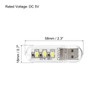 PATIKIL USB Night Light, 3 Pack Portable Plug-in Mini LED