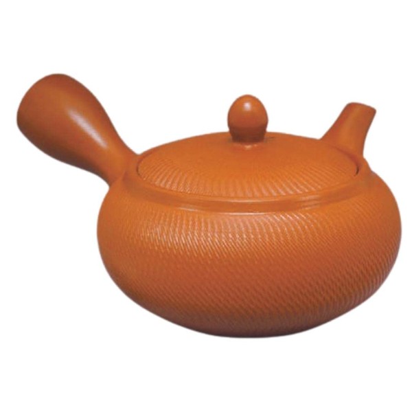 Teapot Kyusu Tokoname - Akira - Orange - 12 oz