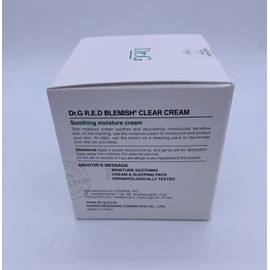 Dr.G R.E.D.Blemish Clear Cream 70ml 2.36 Ounces Korean Cosmetics Moistures Skin
