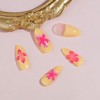 Almond Shaped Press on Nails Summer Medium False Nails with