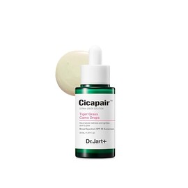 Dr.Jart+ Cicapair Tiger Grass Camo Drops - Suero tintado SPF 35 con centella asiática | Tinte para la piel | Maquillaje híbrido coreano para el cuidado de la piel, 1.01 onzas líquidas