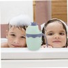 KOMBIUDA Cute Crown Design Bath Rinser Large Opening Water Scoop
