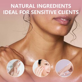 EarayWax Hard Wax, 1lb Pink Wax Blocks for Hair Removal Sensitive Skin, Perfect for Full Body, Facial, Brazilian Bikini, and Legs at Home Wax Refill for Women Men