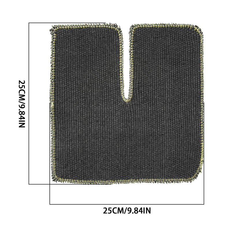 OTOTEC 25x25cm Soldering Mat Plumbers Brazing Pad Wrap Around Pipe