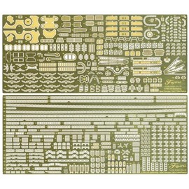Fujimi Model Gup-137 1/700 Upgrade Parts Series No. 137 Ship NEXT Japan Navy Battleship Yamato 1950 Genuine Etched Parts