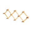 Wall Hanger, Foldable, 10 Hooks, Coat Hanger, Wooden, Stretches and