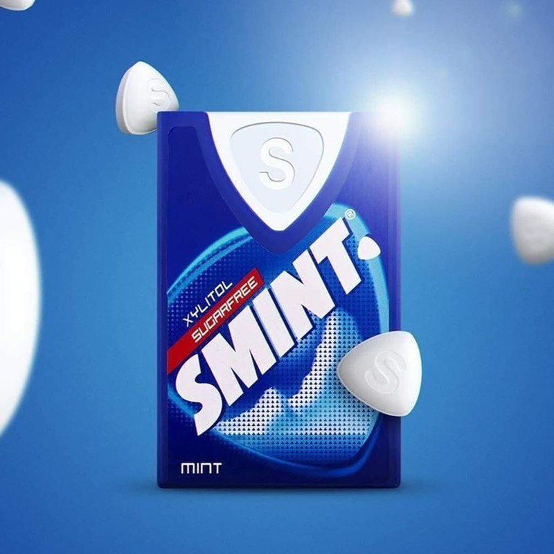 Smints Mint Sugar Free Mints 8g Pack of 6 Sold