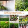 Garden Watering System, Greenhouse Mist Drip Irrigation Kit, 49Ft Hanging