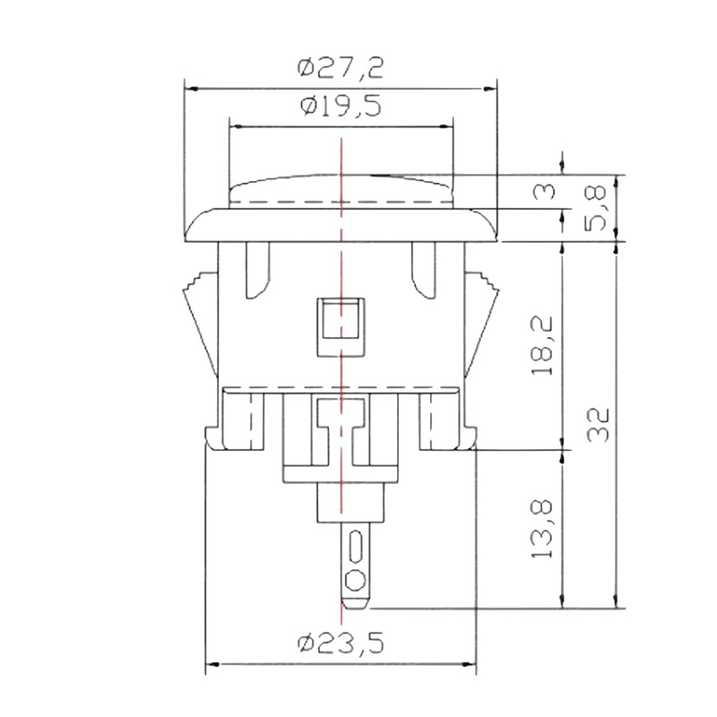 Sanwa obsf-30 Amarillo OEM Arcade Botón Pulsador (Mad Catz SF4