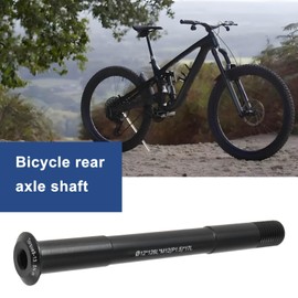Create idea 1 x Bicycle Thru Axle 12 x 126 L x M12 (P1.5) x 17L Aluminium Alloy Quick Release Axle Spit Lever Bicycle Accessories for Mountain Road Bike Black