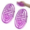 Meridian Massage Brush, Body Massage Brush, Pack of 2