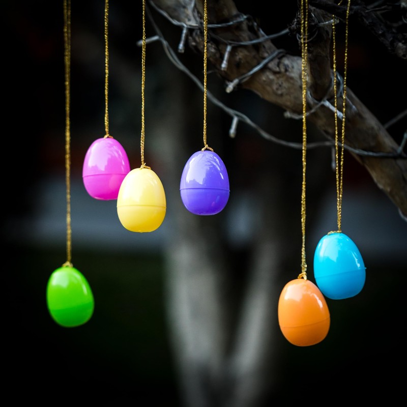 Mr. Pen Fillable Easter Eggs, 2.3 inch, 48 Pack -