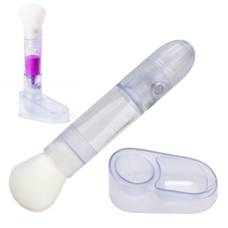 Nail Dust Brush 2 in 1 Multifunction Utilities Comfortable Grip