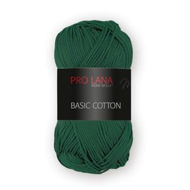 Pro Lana Basic Cotton Approx. 125 m 50 g (0072 - Fir Green)