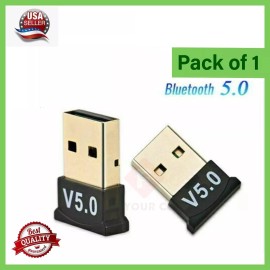 Unbranded New USB Bluetooth 5.0 Wireless Audio Music Stereo Adapter Dongle receiver For TV
