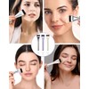 KEMUZ 3Pcs Ultra Thin Foundation Pinsel, Foundation Kosmetikpinsel, Foundation Pinsel