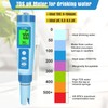 YINMIK Water pH Meter, Digital 4 in 1 pH Temp