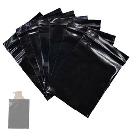 Ostomy Pouch Disposal Bags for Colostomy, Nappies, Incontinence Pad Drain Pouches Smell Proof Supplies, with Sealing Strip, 6"x8", 100 Pcs