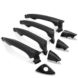 X4XZ 4PCS for 2011-2016 Hyundai Elantra Outside Exterior Door Handle LH&RH Front&Rear 826513X000